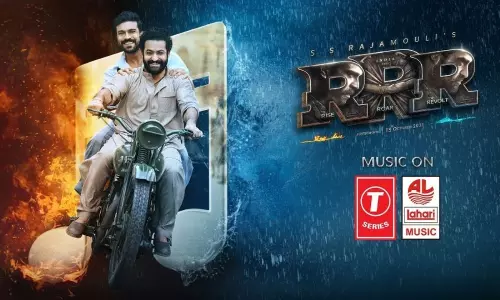 RRR Movie Audio Rights Sold Out For 25 Crores to T Series And Lahari Music