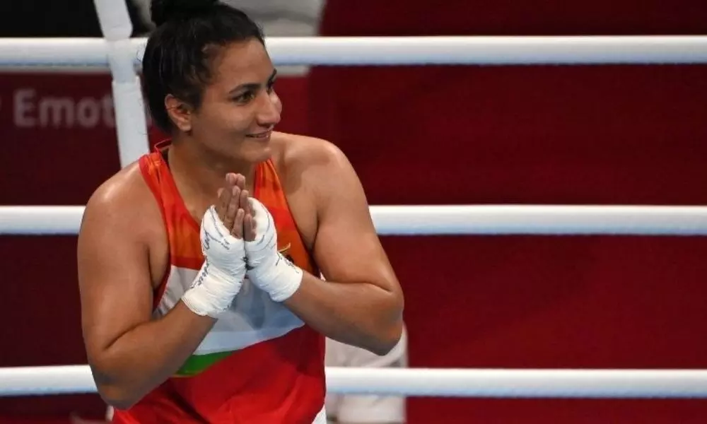 Boxer Pooja Rani Reached to Quarter Final in Tokyo Olympics 2021