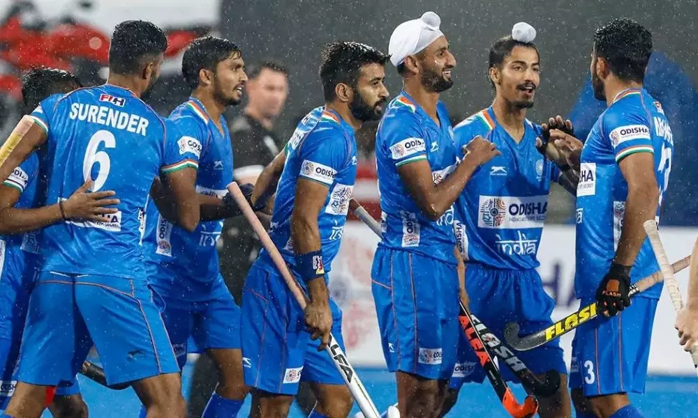Indian Hockey Team Won The Match Against Argentina in Tokyo Olympics League Stage Match