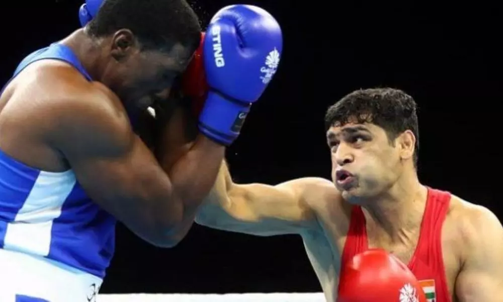Indian Boxer Satish Kumar Won The League Match And Enters Into The Quarters in Tokyo Olympics