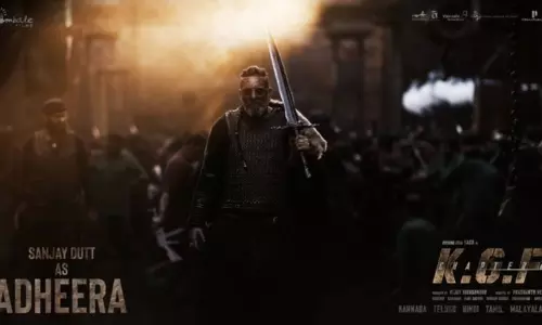 KGF 2 Movie Team Released Sanjay Dutt Adheera Poster on His Birthday KGF 2 Movie Team Released Sanjay Dutt Adheera Poster on His Birthday