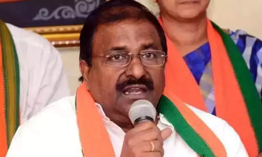 Group Politics in AP BJP Against Somu Veerraju Group Politics in AP BJP Against Somu Veerraju