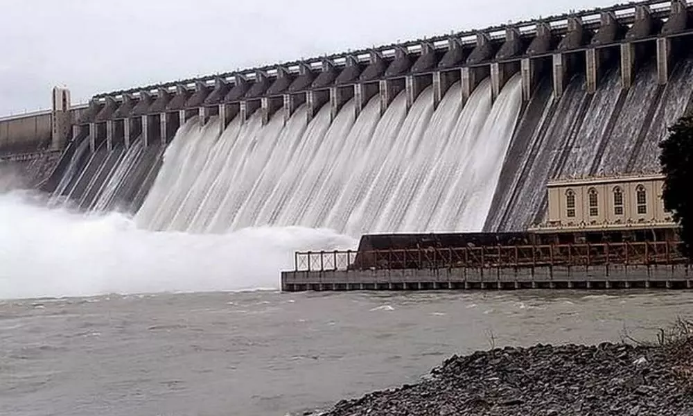 4 Lakh 54 Thousand Cusecs Water Inflow From Srisailam To Nagarjuna Sagar