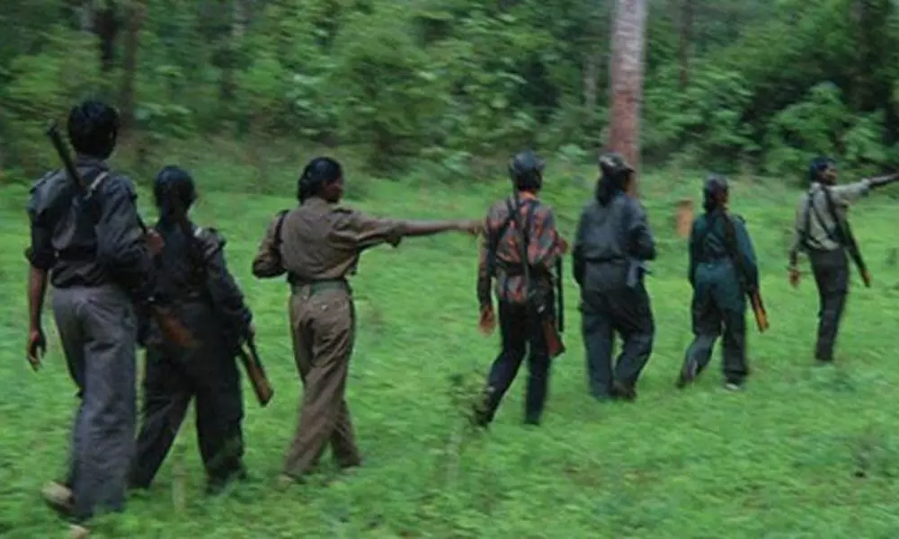 Maoist Release a Letters in West Godavari District Kukunoor Mandal