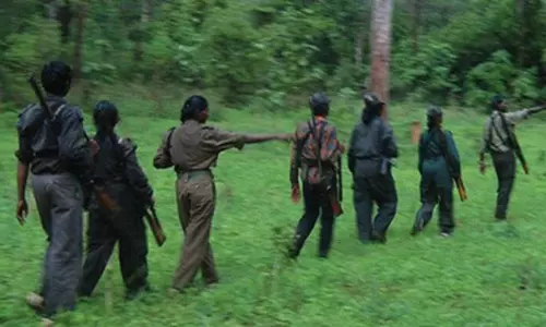 Maoist Release a Letters in West Godavari District Kukunoor Mandal