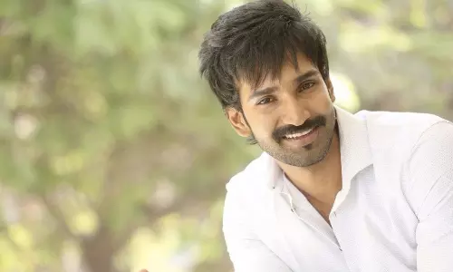 Aadhi Pinisetty Accepts Green India Challenge And Planted The Plant at Ramoji Film City