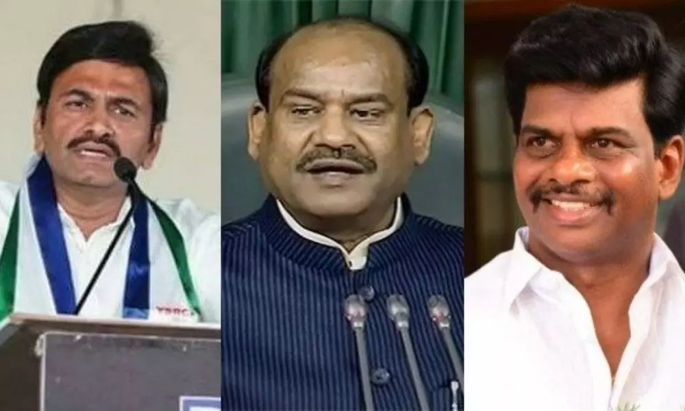 MP Raghu Rama Krishnam Raju Compliants on MP Gorantla Madhav to Lok Sabha Speaker