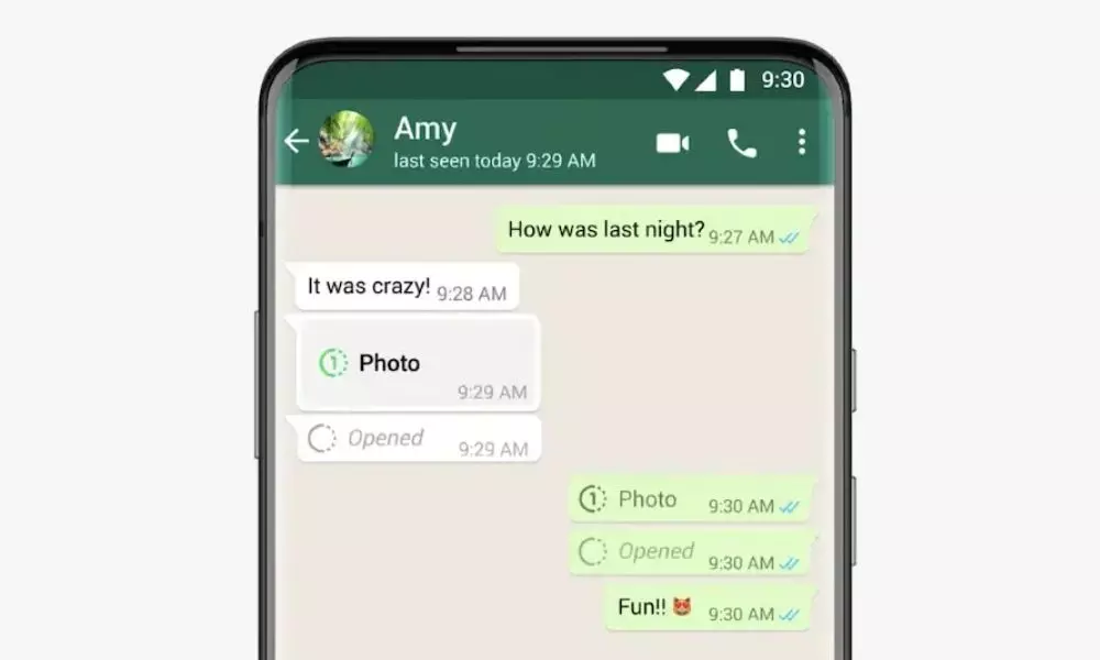 View Once New Feature in Whatsapp And It Works For Photos And Videos
