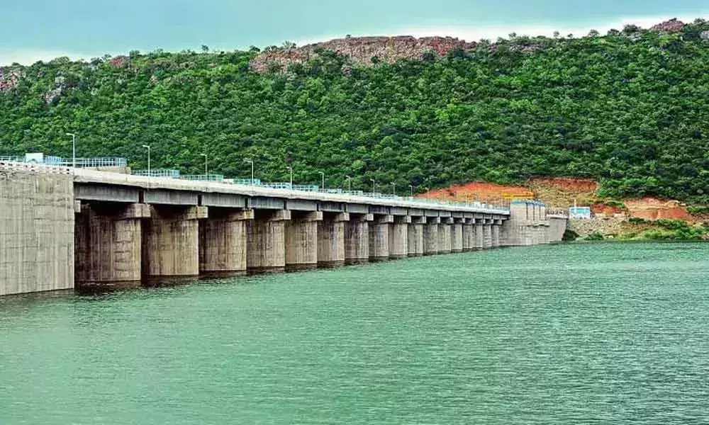 A Technical Problem With The 16th Gate of The Pulichintala Dam