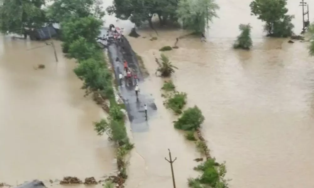 Heavy Floods in Madhya Pradesh Due To Rains