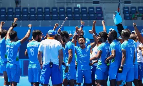 India Mens Hockey Team Won The Match Against Germany And Received Bronze Medal in Tokyo Olympics