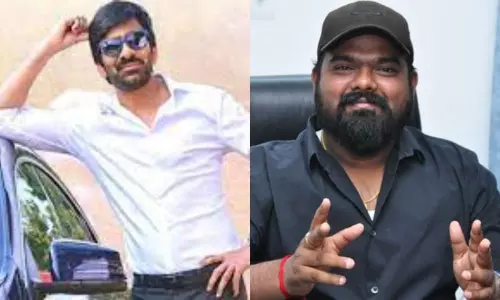 Venky Kudumula Narrate The Story to Raviteja Venky Kudumula Narrate The Story to Raviteja