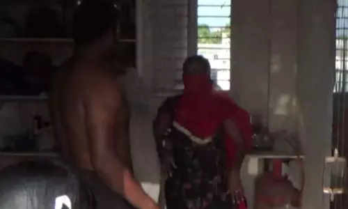 Husband Beaten by Wife in Bhadradri Kothagudem