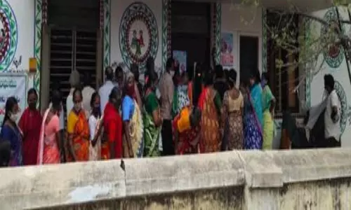 People Demand to Increase Vaccine Doses in Peddapalli