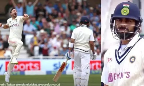 Team India Captain Virat Kohli Missed His Form With Duck out And India 125/4 in India Vs England Test