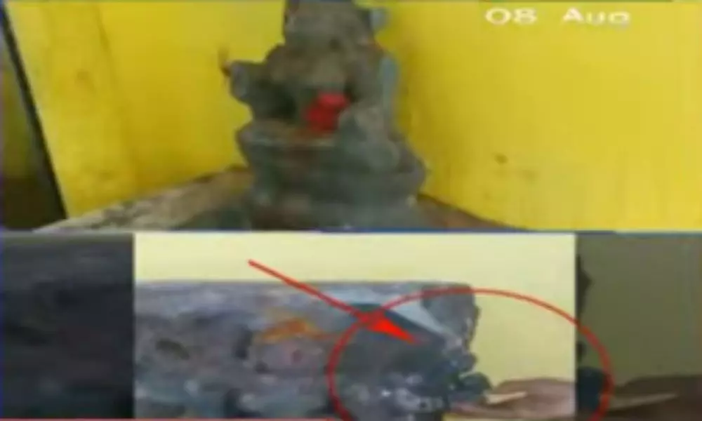 God Statues Destroyed in Srikakulam District