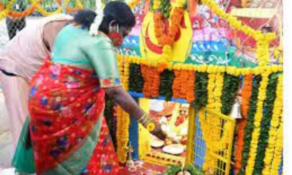 Telangana Governor Tamilisai Celebrated Bonalu Festival