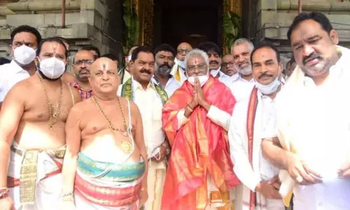 YV Subba Reddy Take the Oath as TTD Chairman