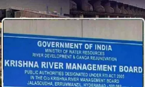 KRMB Team Examining the Rayalaseema Irrigation Scheme Works