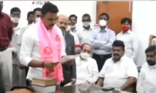 Nomula Bhagat Take the Oath as MLA