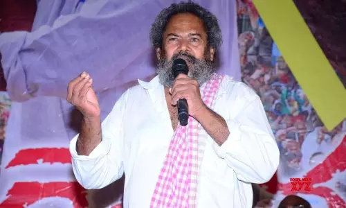 Minister Niranjan Reddy Attend the Raithanna Movie Press Meet