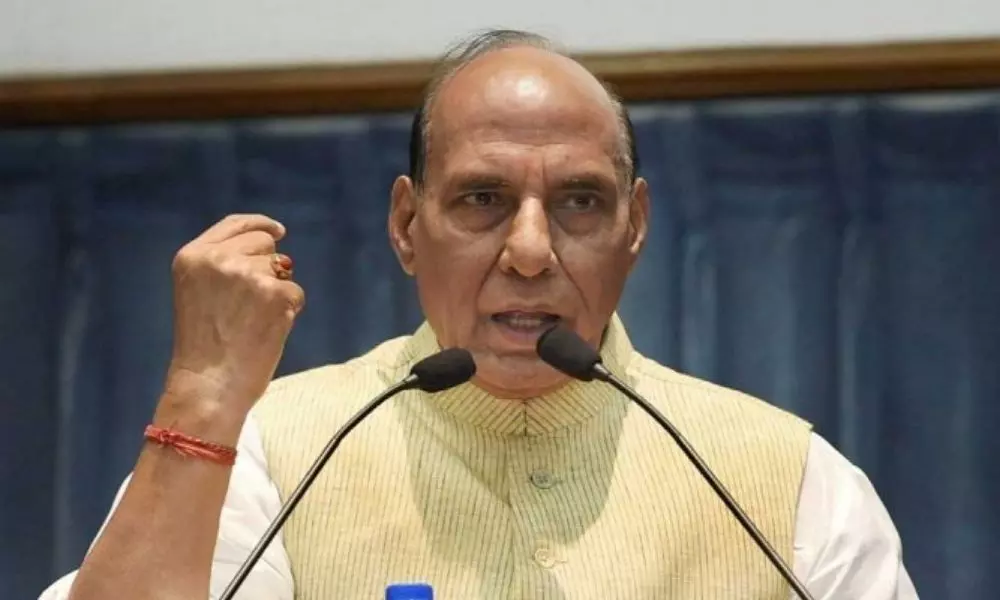 Minister Rajnath Singh Launches Various Events Virtually From new Delhi to Commemorate 75th Independence Day