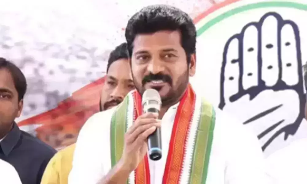 TPCC Chief  Revanth Reddy Says Asaduddin Owaisi Playing Key Role in TRS Government