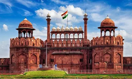 Prepared Everything For The Diamond Jubilee Independence Day Celebrations in Delhi Prepared Everything For The Diamond Jubilee Independence Day Celebrations in Delhi