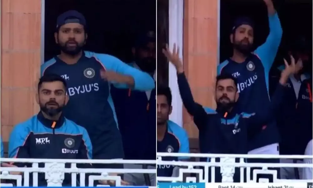 Ind Vs Eng Test Match Virat Kohli & Rohit Sharma Angry on Rishabh Pant for Playing in Bad Lights at Lords Stadium