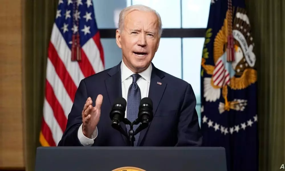 America President Joe Biden Speech on Afghanistan Crisis