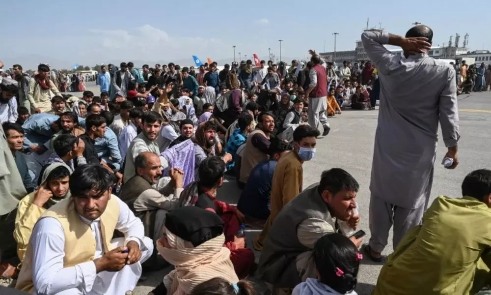 Afghanistan People Leaving the Country With the Fear of Taliban