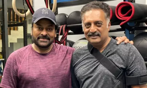 Actor Prakash Raj Meet Megastar Chiranjeevi