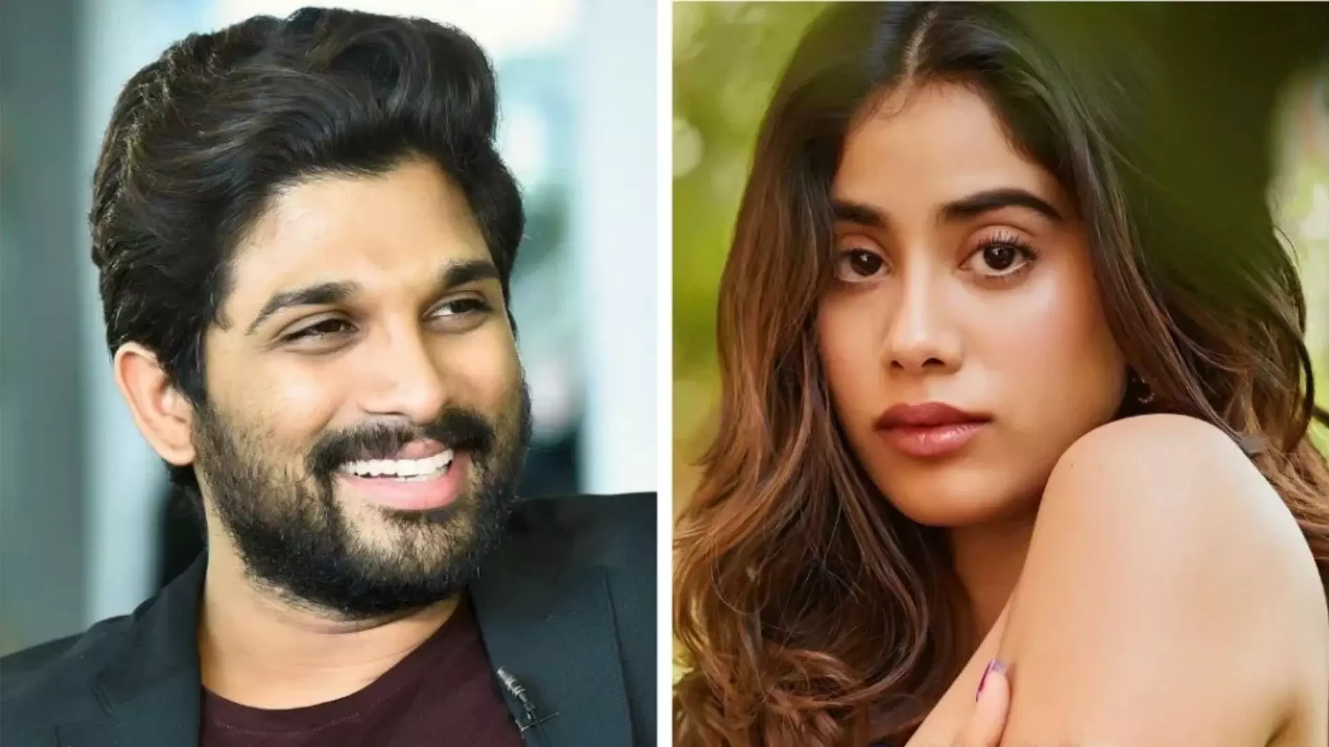 Janhvi Kapoor Big plan with charan and bunny  to entry south industry 