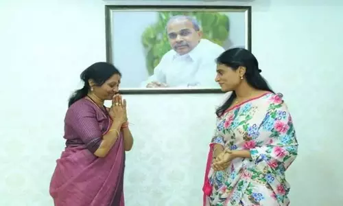 Indira Shoban Resigned to YSRTP Party