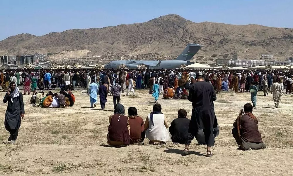 Taliban Trying to Demolish The Kabul Airport With Bombs