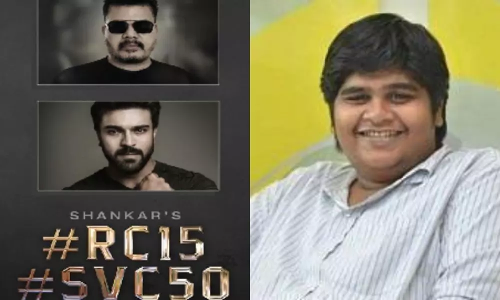 Karthi Subbaraju Join Hands with Director Shankar for RC15 Ram Charan Movie