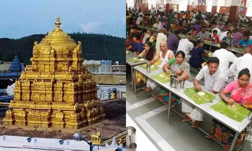 TTD Preparing to Make Traditional Prasadam with Organic Ingredients to Devotees Coming To Tirumala Temple | Live News TTD Preparing to Make Traditional Prasadam with Organic Ingredients to Devotees Coming To Tirumala Temple | Live News