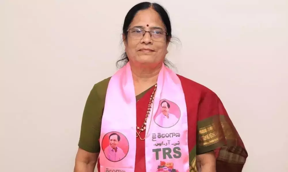 Surabhi Vani Devi Take Oath as MLC of Hyderabad Rangareddy Mahabubabad Today | Telugu Online News