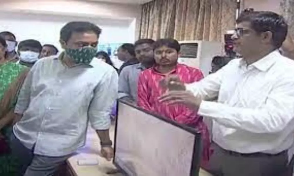 Minister KTR Inaugurated the Agri Innovation Hub at  Agricultural University