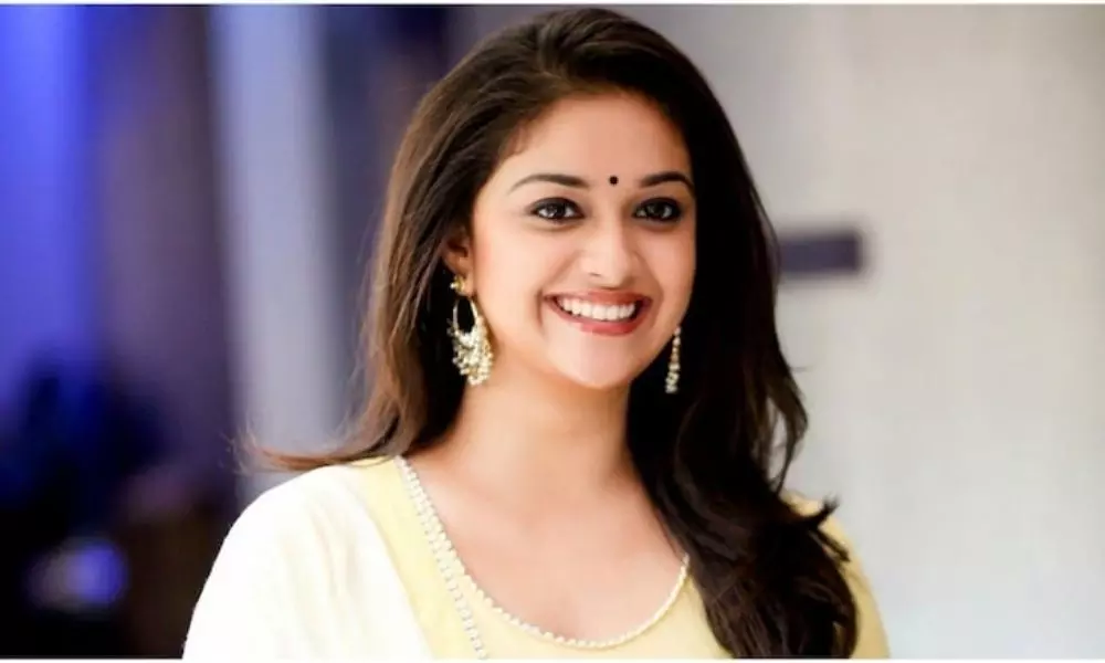 Keerthi Suresh Plays a Mother Role in Remake Movie