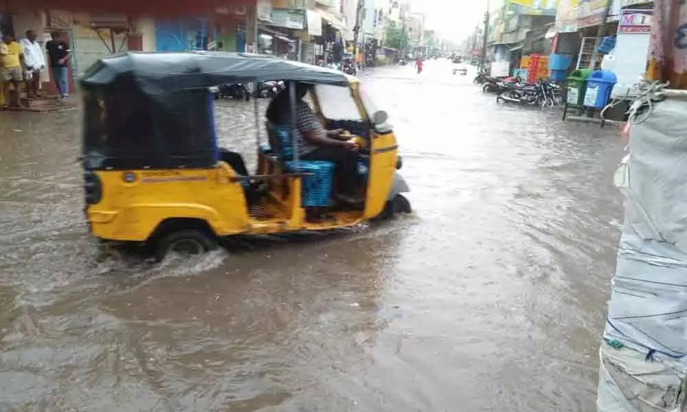 Floods in Khammam District Due to Heavy Rains