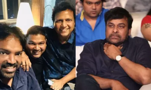 Music Directors Mani Sharma And Swara Sagar Mahathi Busy With Chiranjeevi Upcoming Movies Music Directors Mani Sharma And Swara Sagar Mahathi Busy With Chiranjeevi Upcoming Movies