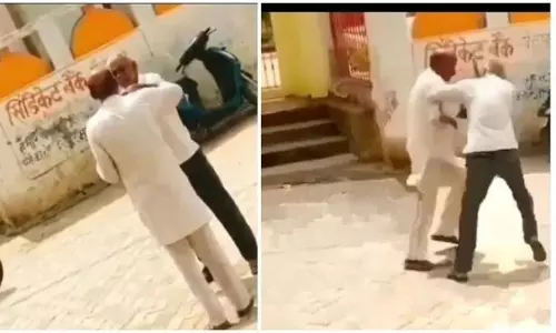 Viral Video: రోడ్డే బాక్సింగ్ రింగ్..ఆ తాతలే కనుక ఒలింపిక్స్ కు వెళ్లుంటే..