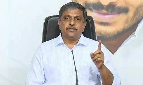 Sajjala Ramakrishna Reddy Slams Chandrababu for falsities on Pensions Sajjala Ramakrishna Reddy Slams Chandrababu for falsities on Pensions