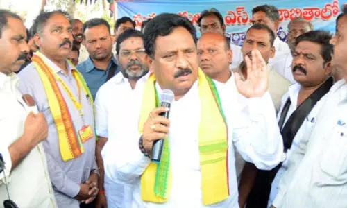 TDP Leaders Strike At East Godavari District Peddapuram TDP Leaders Strike At East Godavari District Peddapuram