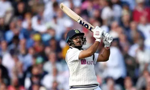 Shardul Thakur Fastest Fifty in Oval Test And Beats Sehwag 32 Balls Record