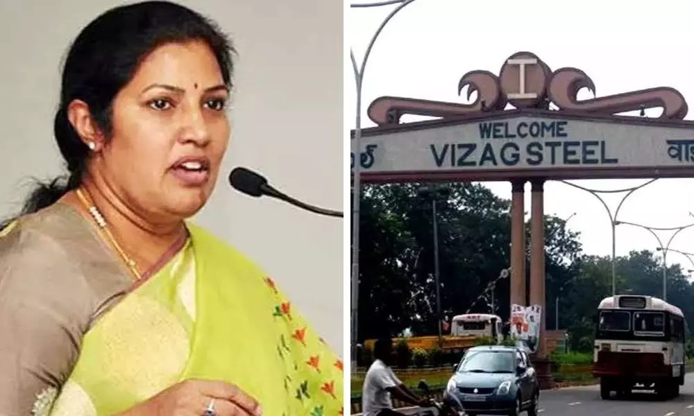 BJP National General Secretary Daggubati Purandeswari has Made it Clear that dont Worry About the Visakha Steel Plant