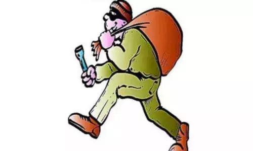 Thiefs Theft at Temple in Nizamabad District