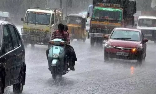 The Meteorological Department Has Warned People To Be Vigilant About The Heavy Rains Coming In Hyderabad Today The Meteorological Department Has Warned People To Be Vigilant About The Heavy Rains Coming In Hyderabad Today