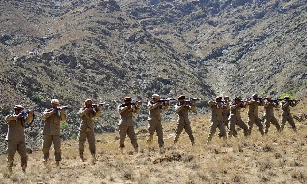 Civil War in Afghanistan Between Talibans and Resistance Force